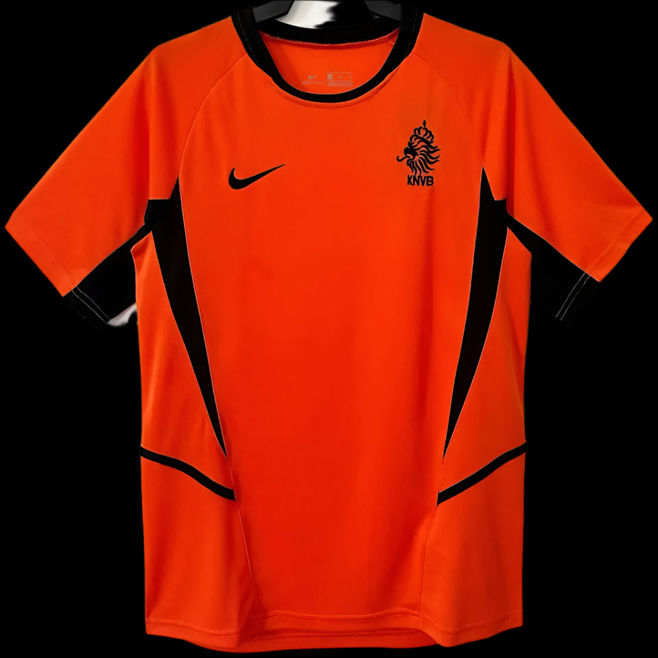 Netherlands 2002 Orange Home Jersey