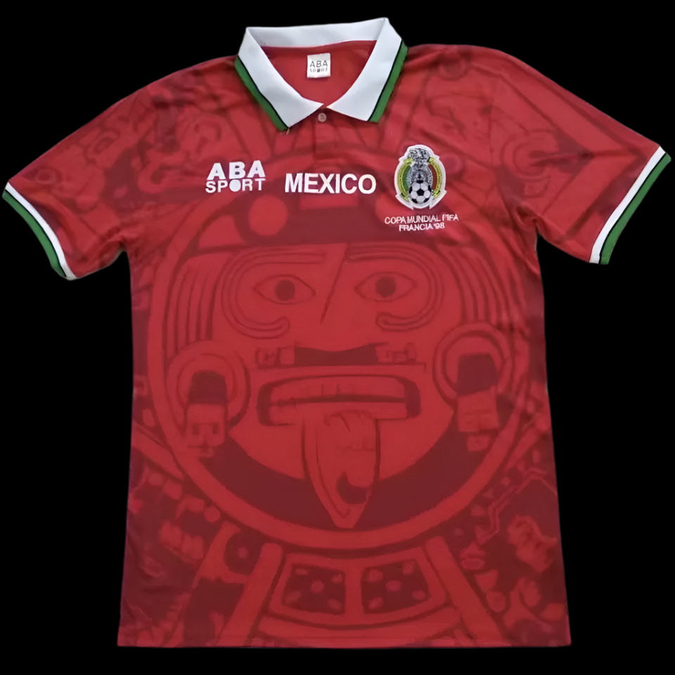 Mexico 1998 Red Jersey