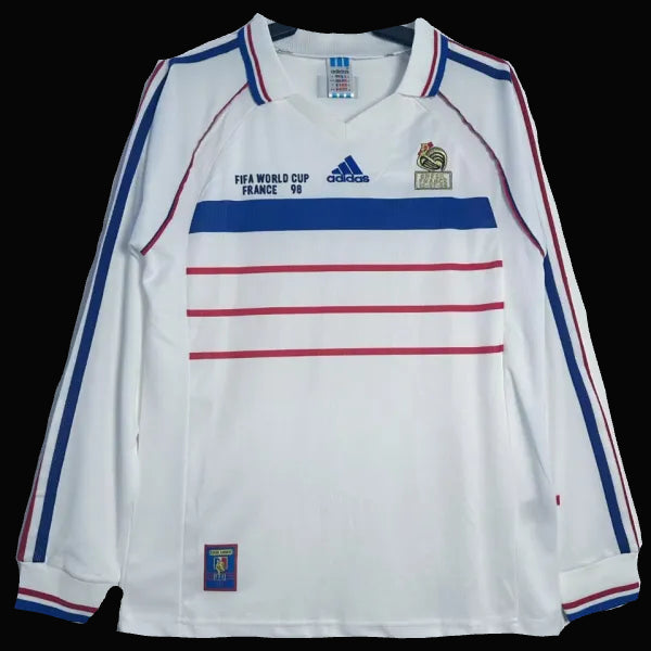 France 1998 Away Retro Long Sleeve
