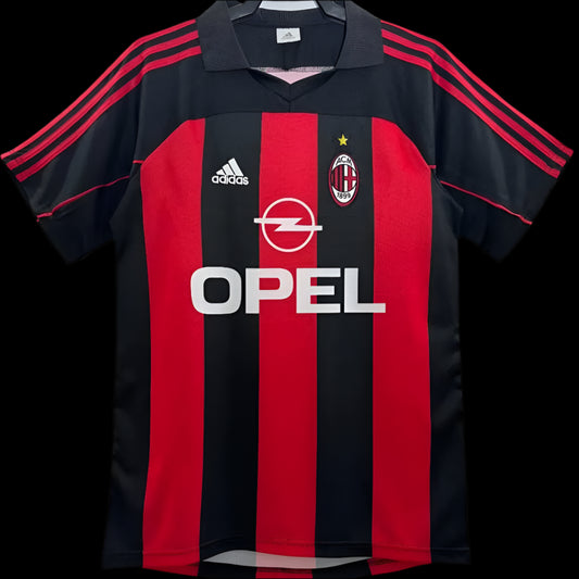 AC Milan 2000/02 Home Retro Kit