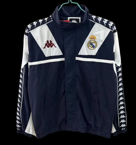 Real Madrid Vintage Navy Windbreaker