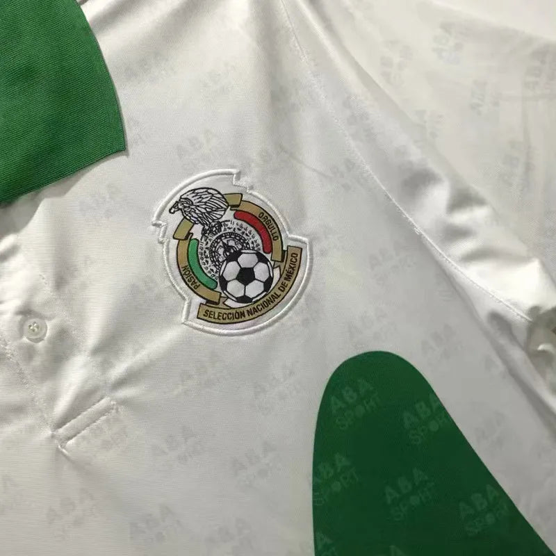 Mexico 1995 White Away Jersey