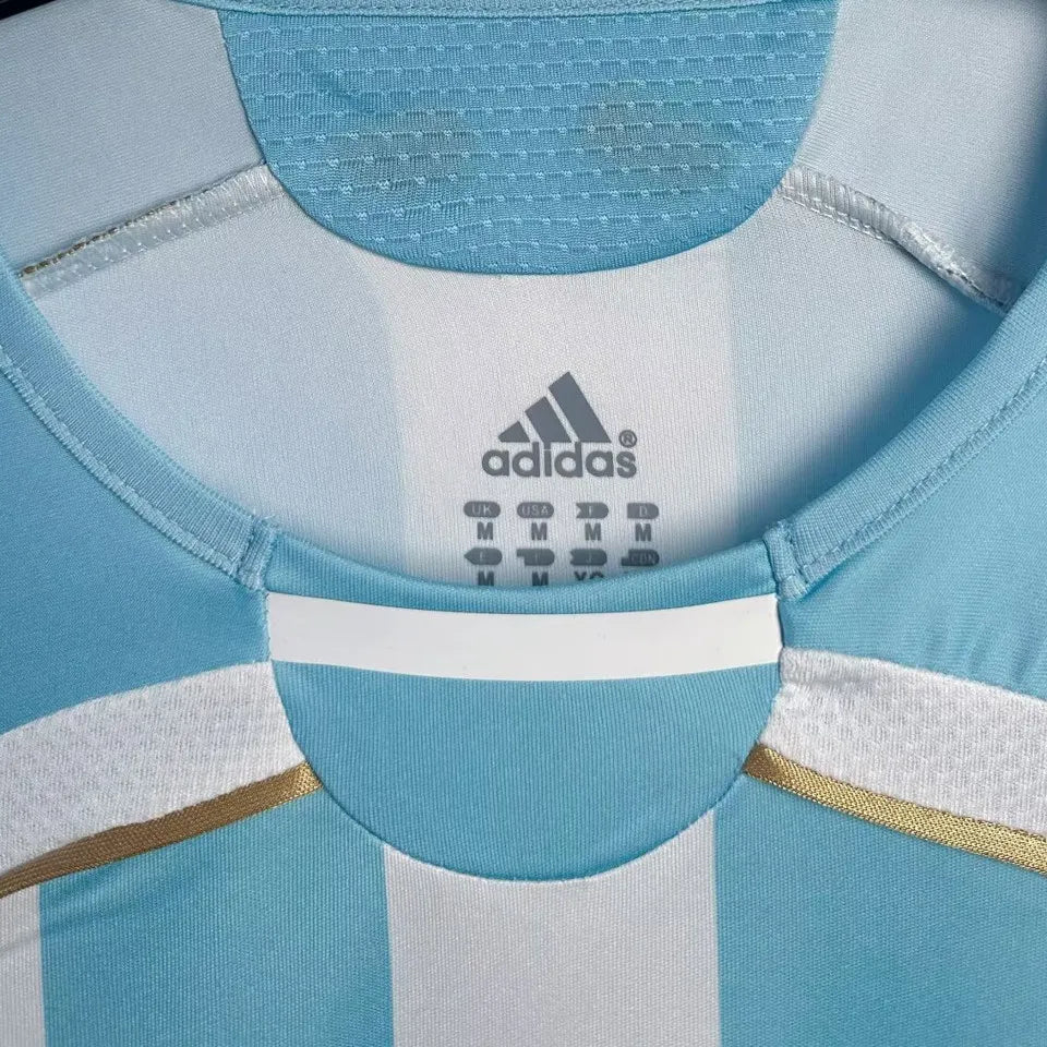 Argentina 2006 Home Retro Long Sleeve