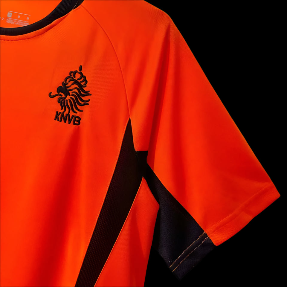 Netherlands 2002 Orange Home Jersey