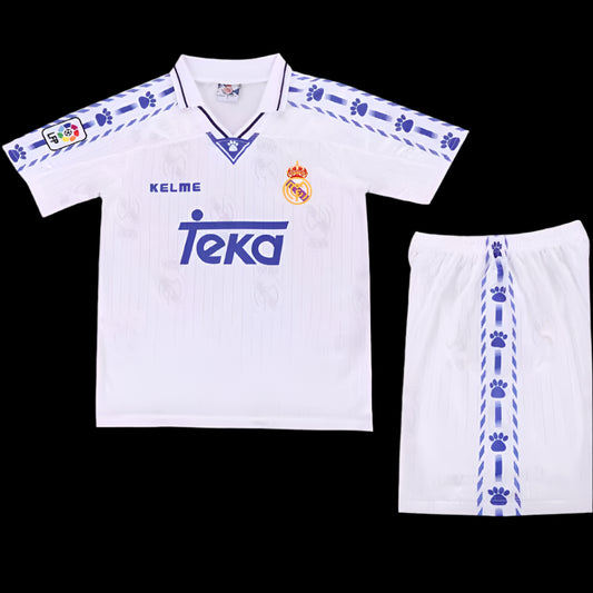 Real Madrid 1996/97 Home White Retro (KIDS)