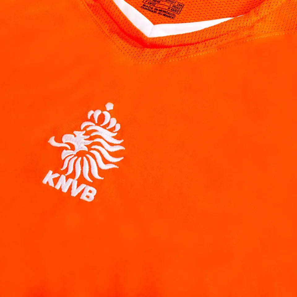 Netherlands 2004 Orange Home Jersey