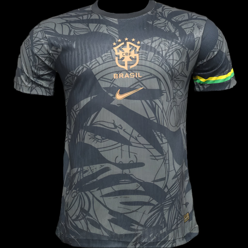 Brazil 2024/25 Special Edition Black Jersey