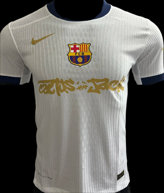 Barcelona 2024/2025 Travis Scott Collab White Edition