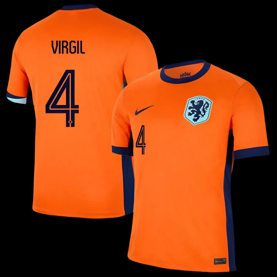 Netherlands 24/25 Orange Home Jersey