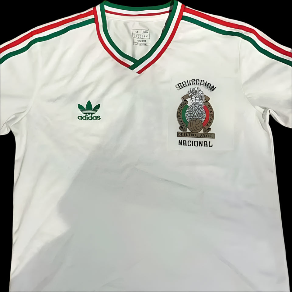 Mexico 1985 White Jersey