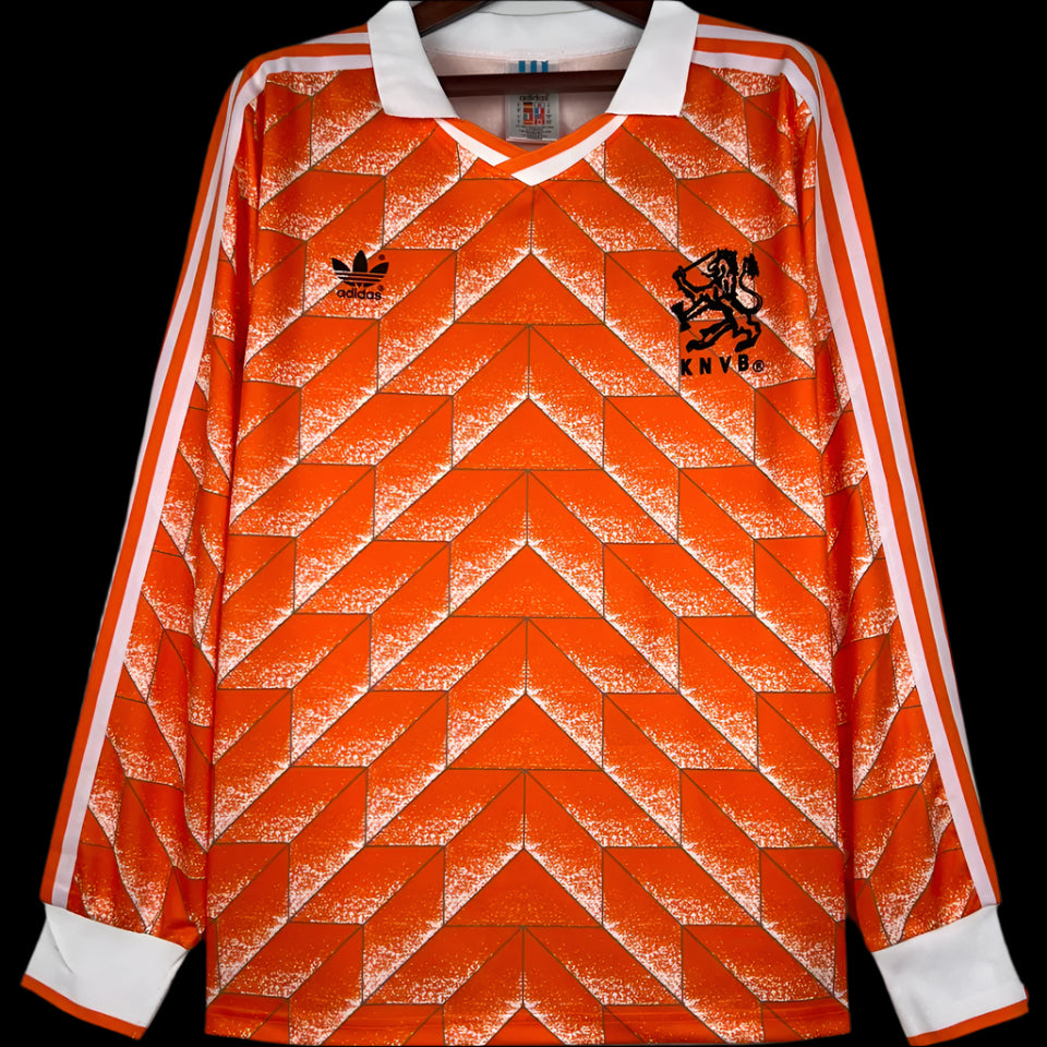 Netherlands 1988 Orange Home Jersey