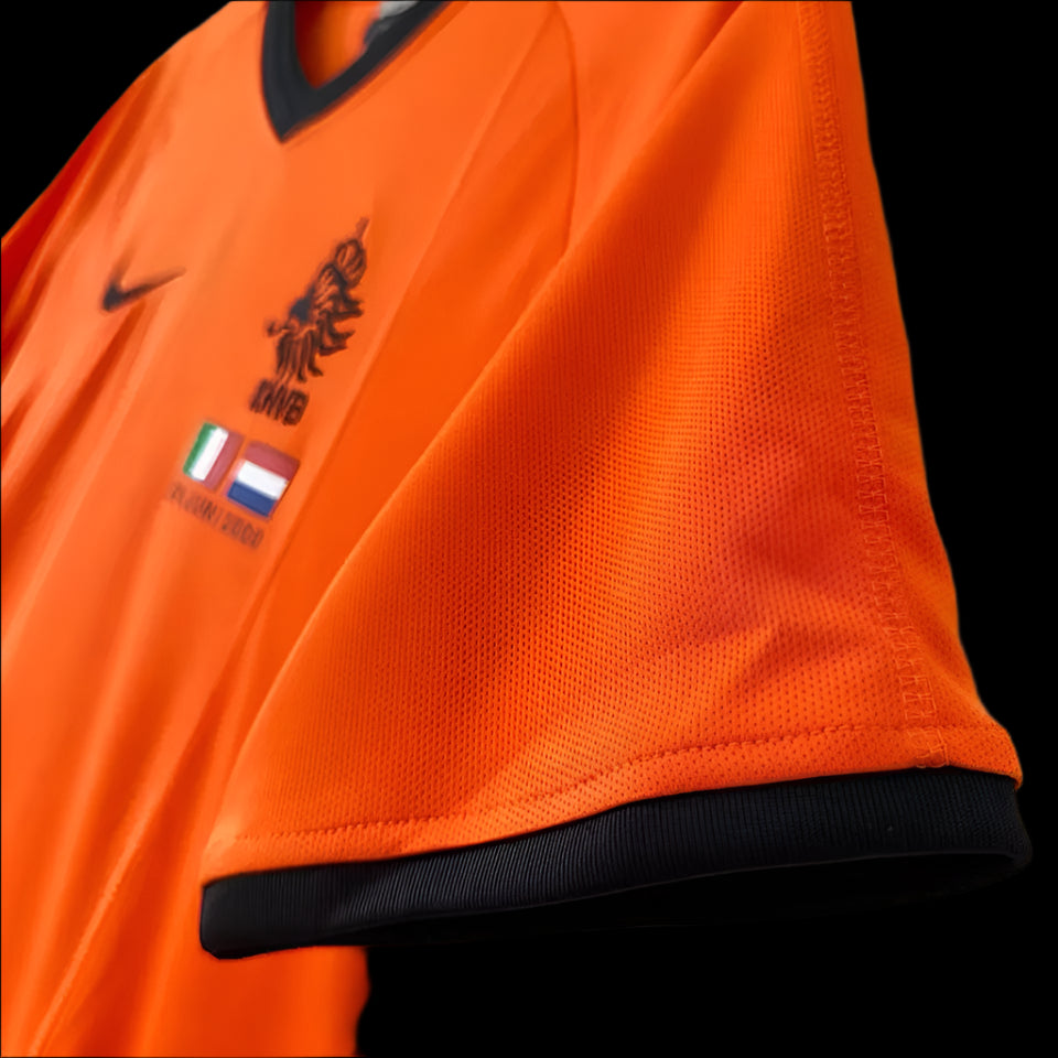 Netherlands 2000 Orange Home Jersey