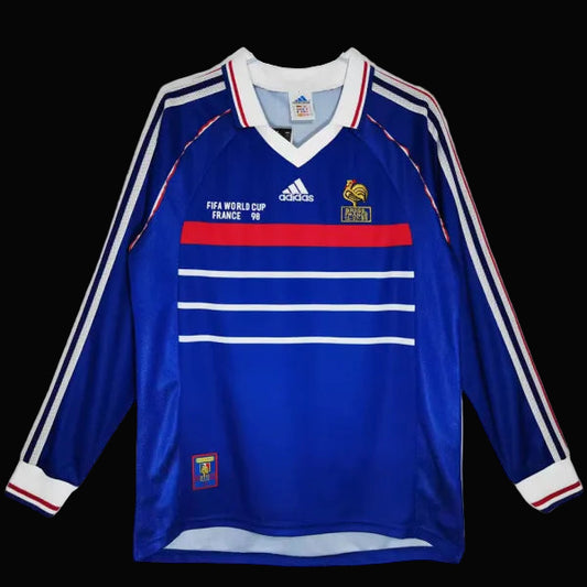 France 1998 Home Retro Long Sleeve