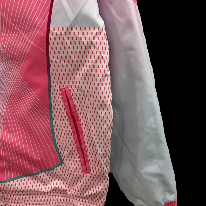 Barcelona Pink Windbreaker