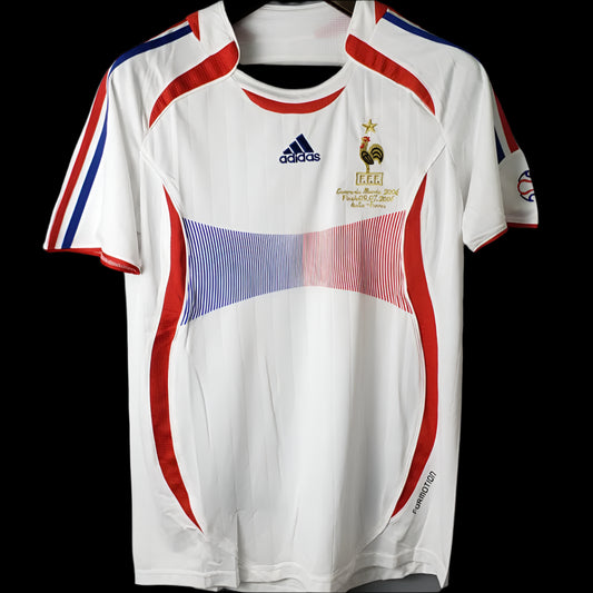 France 2006 Away WC Final Retro Kit