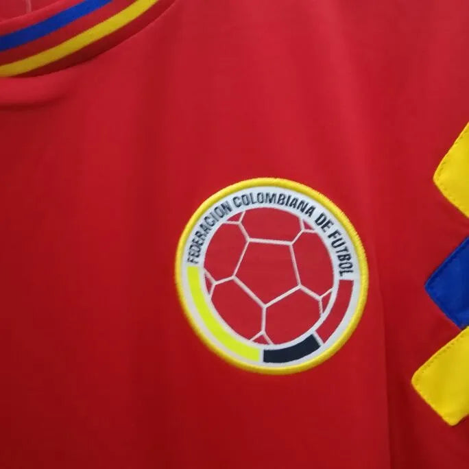 Colombia 1990 Red Home Retro Kit