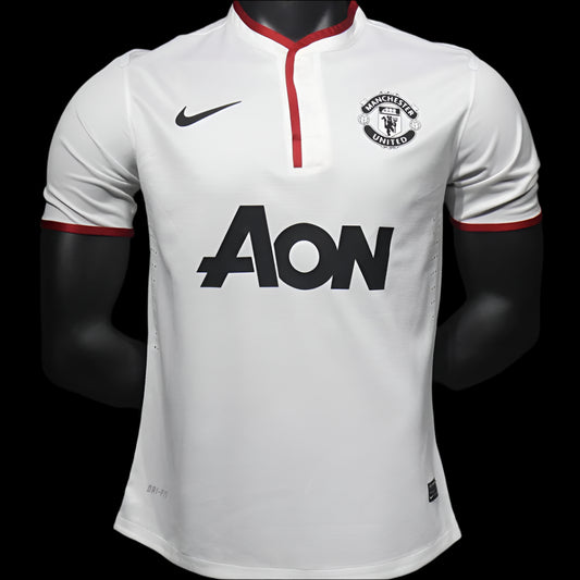 Manchester United 2012/3  White Away Retro Kit