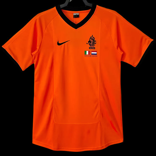 Netherlands 2000 Orange Home Jersey