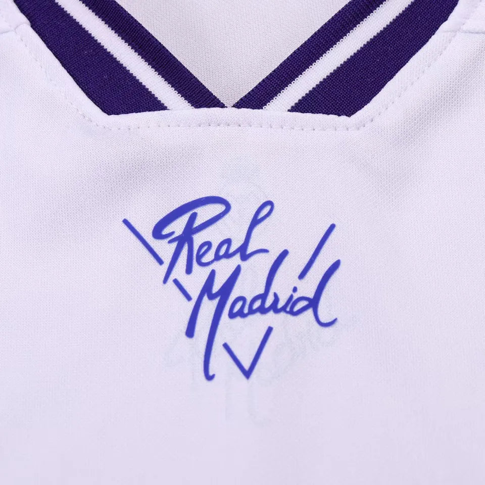 Real Madrid 1994/96 Home White Retro (KIDS)